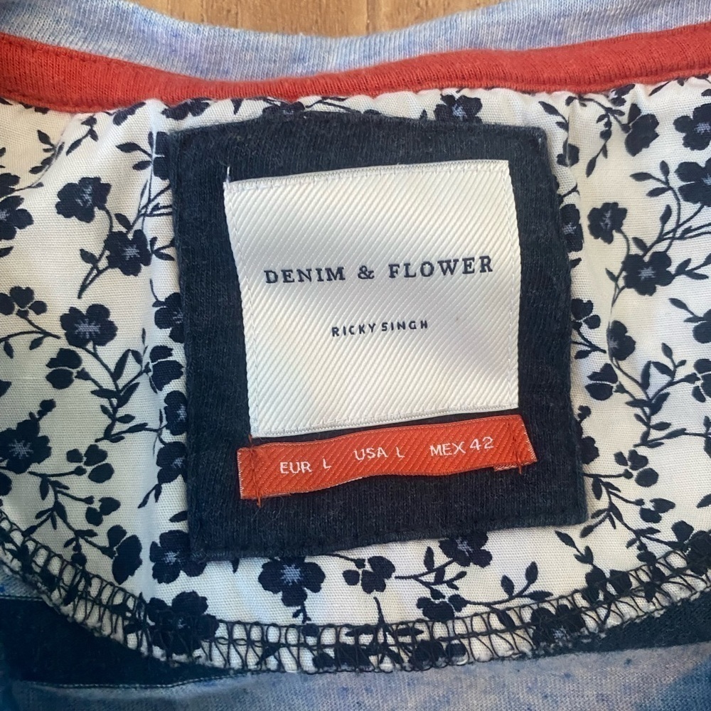 Denim & Flower Ricky Simon Long Sleeve Tee - Picture 7 of 7